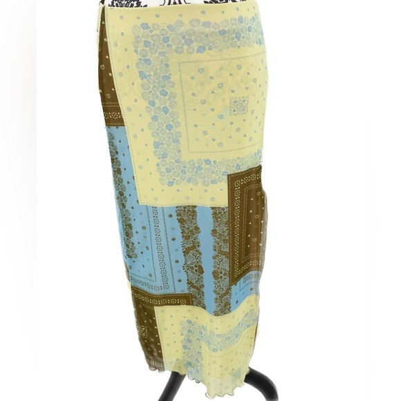 Urban Outfitters Y2K Vacation Wear Frankie Mesh Midi Skirt - Picture 10 of 11